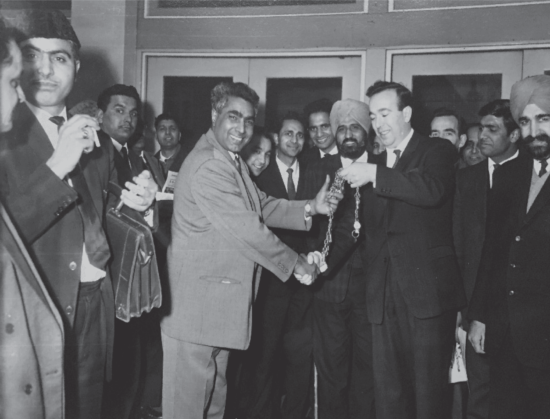 IWA - Southall - Mayor of Ealing and Leader of the IWA 1982